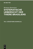 Hermann Burmeister - Hermann Burmeister: Systematische Uebersicht der Thiere Brasiliens - Teil 1: Säugethiere (Mammalia)