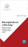 Etienne Hermant - RITE ANGLAIS DE 1717 ET RITE BELGE