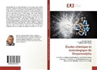 Gbolo, Benjamin Gbolo Zoawe, Piu Mpiana Tshimankinda, Pius Mpiana Tshimankinda, Jean-Pau Ngbolua, Jean-Paul Ngbolua - Études chimique et toxicologique de Drepanoalpha