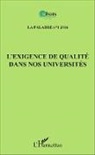 Jean Patrice Ake - L'exigence de qualité dans nos universités