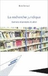 Boris Barraud - La recherche juridique