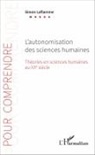 Simon Laflamme - L'autonomisation des sciences humaines