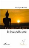 Christophe Richard - Ce que n'est pas le bouddhisme