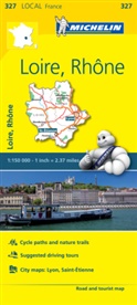 Michelin - Loire, Rhone - Michelin Local Map 327