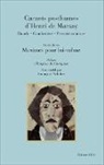 Henri de Marsay - Carnets posthumes d'Henri de Marsay