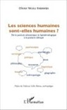 Olivier Nkulu Kabamba - Les sciences humaines sont-elles humaines ?