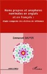 Emmanuel Baumer - Noms propres et anaphores nominales en anglais et en français