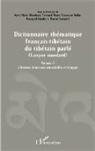 Anne-Marie Blondeau - Dictionnaire thématique français-tibétain du tibétain parlé (Langue standard)