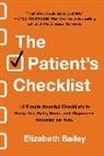 Elizabeth Bailey - The Patient's Checklist