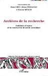Marie Cornu, Jérôm Fromageau, Jérôme Fromageau, Bertran Müller, Bertrand Müller - Archives de la recherche