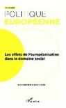 Sophie Jacquot - Les effets de l'européanisation dans le domaine social