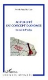 Franck-Pascal Le Crest - Actualité du concept d'anomie