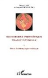 Bruno Cany, Jacque Poulain, Jacques Poulain - Recherches d'esthétique transculturelle