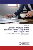 Samreen Razi - Content Analysis of the Editorials in the Daily Times and Daily Nation
