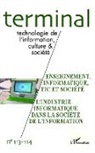 Collectif - Enseignement, informatique, TIC et société