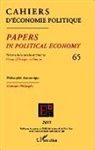 Collectif - Cahiers d'économie politique