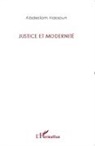 Abdeslam Hassoun - Justice et modernité