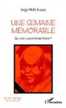 Serge Finia Buassa - Une semaine mémorable