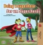 Kidkiddos Books, Liz Shmuilov - Being a Superhero (English Portuguese Bilingual Book for Kids -Brazil)