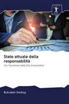 Ruhullah Siddiqy - Stato attuale della responsabilità