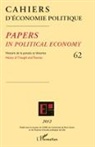 Collectif - Cahiers d'économie politique