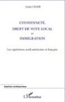 Linda Chaib - Citoyenneté, droit de vote local et immigration