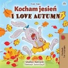 KidKiddos Admont, Shelley Admont, Kidkiddos Books, Shelley Books - I Love Autumn (Polish English Bilingual Book for Kids)