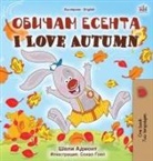 Shelley Admont, Kidkiddos Books - I Love Autumn (Bulgarian English Bilingual Book for Kids)