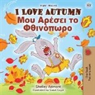 Shelley Admont, Kidkiddos Books - I Love Autumn (English Greek Bilingual Book for Children)