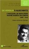 Michelle Salomon-Durand - De Verdun à Auschwitz