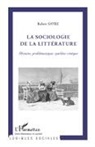 Robert Sayre - La sociologie de la littérature