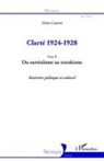 Alain Cuenot - Clarté 1924-1928 (Tome II)