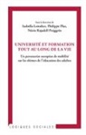 Isabell Loiodice, Isabella Loiodice, Philipp Plas, Philippe Plas, Rajadell Puiggro, Nuria Rajadell Puiggros - Université et formation tout au long de la vie