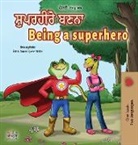 Kidkiddos Books, Liz Shmuilov - Being a Superhero (Punjabi English Bilingual Book for Kids -India)