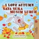 Shelley Admont, Kidkiddos Books - I Love Autumn (English Malay Bilingual Book for Children)