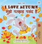 Shelley Admont, Kidkiddos Books - I Love Autumn (English Hindi Bilingual Children's Book)
