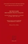 Jean-Marc van Hille, Jean-Marc Van Hille - Dictionnaire des marins francs-maçons, Gens de mer et professions connexes aux XVIIIe, XIXe et XXe siècles