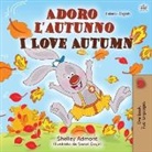 Shelley Admont, Kidkiddos Books - I Love Autumn (Italian English Bilingual Children's Book)