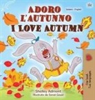 Shelley Admont, Kidkiddos Books - I Love Autumn (Italian English Bilingual Children's Book)