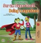 Kidkiddos Books, Liz Shmuilov - Being a Superhero (Portuguese English Bilingual Children's Book -Brazilian)