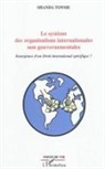 Shanda Tonme, Jean-Claude Shanda Tonme - Le système des organisations internationales non gouvernementales