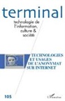 Collectif - Technologies et usages de l'anonymat sur Internet