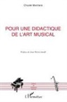Chrystel Marchand - Pour une didactique de l'art musical