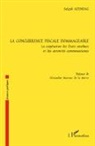 Selçuk Altindag - La concurrence fiscale dommageable