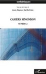 Jean-Hugues Barthélémy - CAHIERS SIMONDON