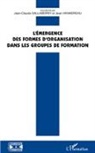 Jean-Claud Sallaberry, Jean-Claude Sallaberry, Jean Vannereau - L'émergence des formes d'organisation dans les groupes de formation