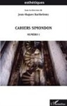 Jean-Hugues Barthélémy - Cahiers simondon