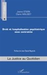 Clair Maugey, Claire Maugey, Jasna Stark - Droit et hospitalisation psychiatrique sous contrainte