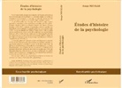 Serge Nicolas - Etudes d'histoire de la psychologie