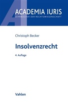 Christoph Becker - Insolvenzrecht